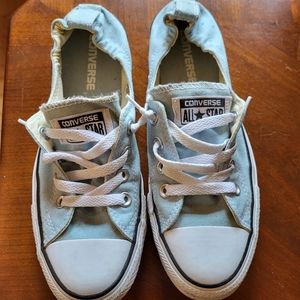 Converse All-Star Shoreline, size 8, light blue